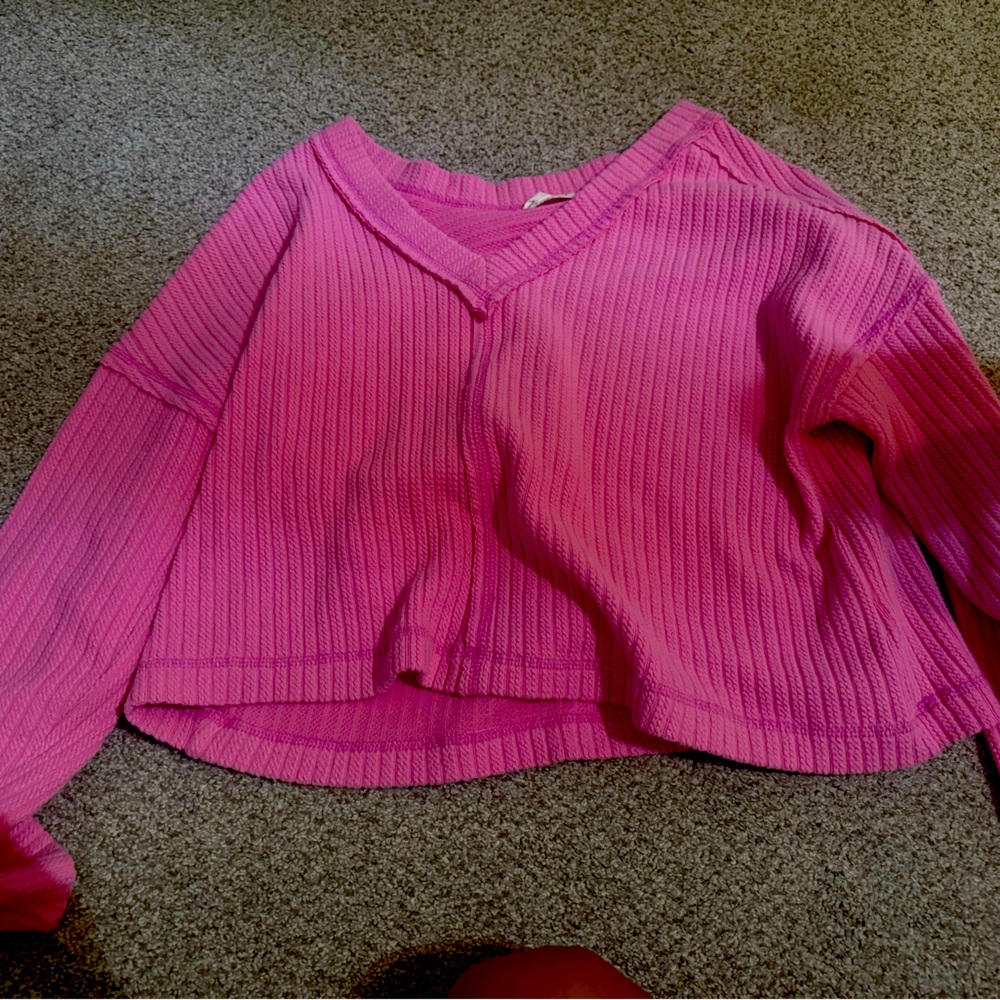 Long sleeve sweater top